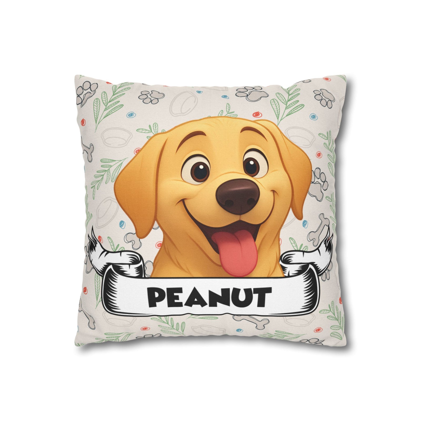 Personalized Pet Pillow Case - Cat/Dog Pet Pillow Case - Pet Owner Gift