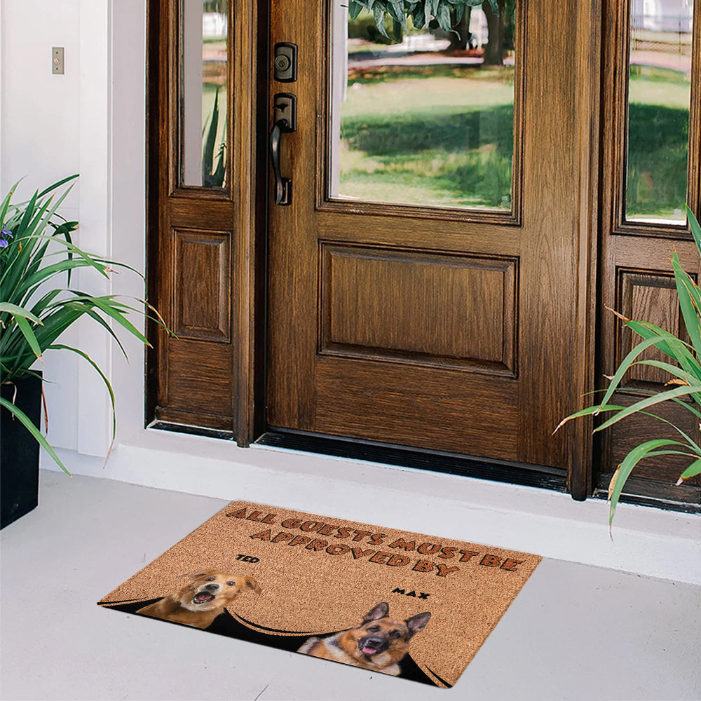 Personalized Pets Doormat - Up to 6 Pets
- Decorative Mat - Upload Photo - All guests must be approved by
