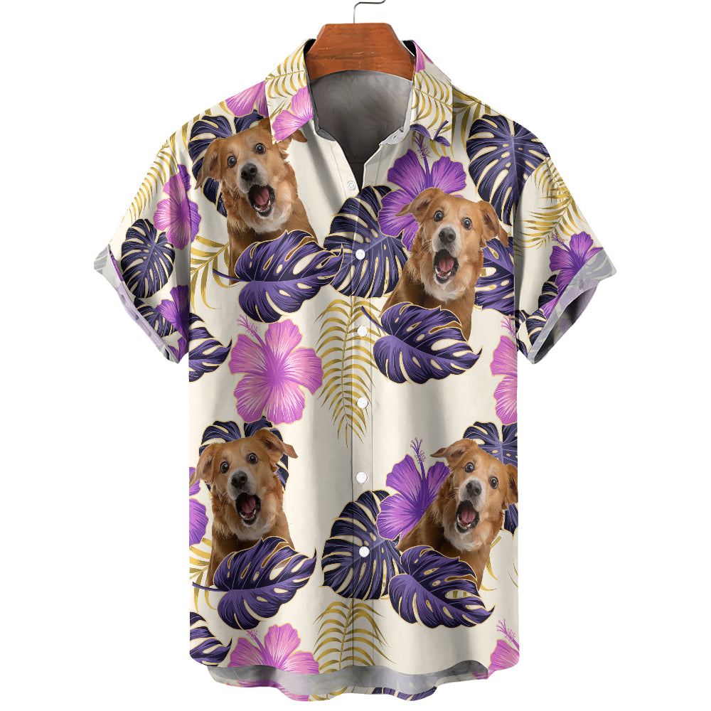 Personalized Hawaiian Shirt - Up to 6 Photos - Personalized Shirt - HS25094
