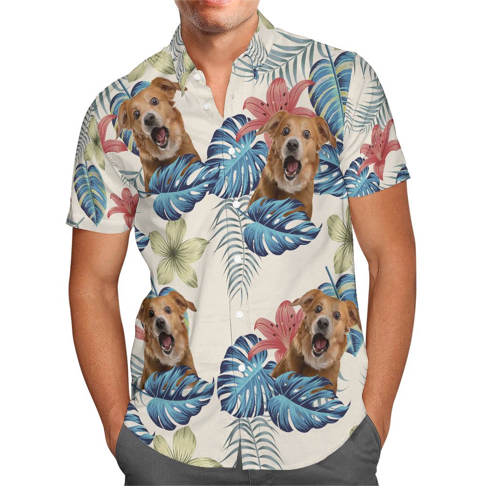 Personalized Hawaiian Shirt - Up to 6 Photos - Personalized Shirt - HS25036