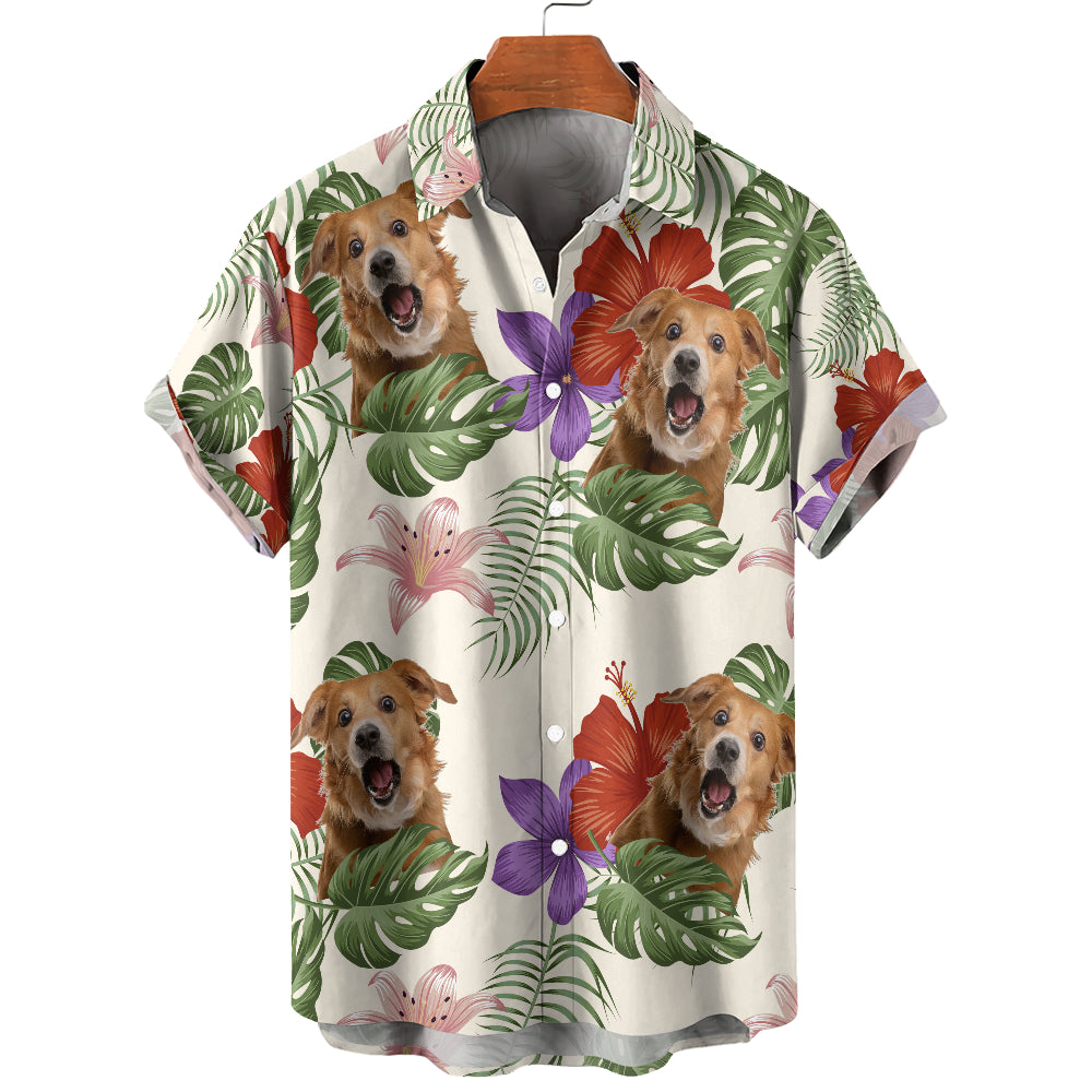 Personalized Hawaiian Shirt - Up to 6 Photos - Personalized Shirt - HS25014