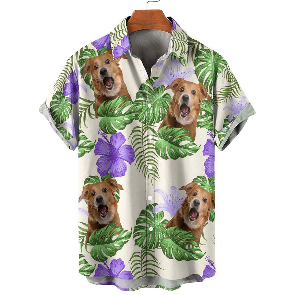 Personalized Hawaiian Shirt - Up to 6 Photos - Personalized Shirt - HS25060