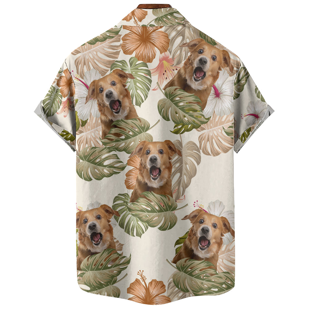 Personalized Hawaiian Shirt - Upload up to 6 Photos - HS25007