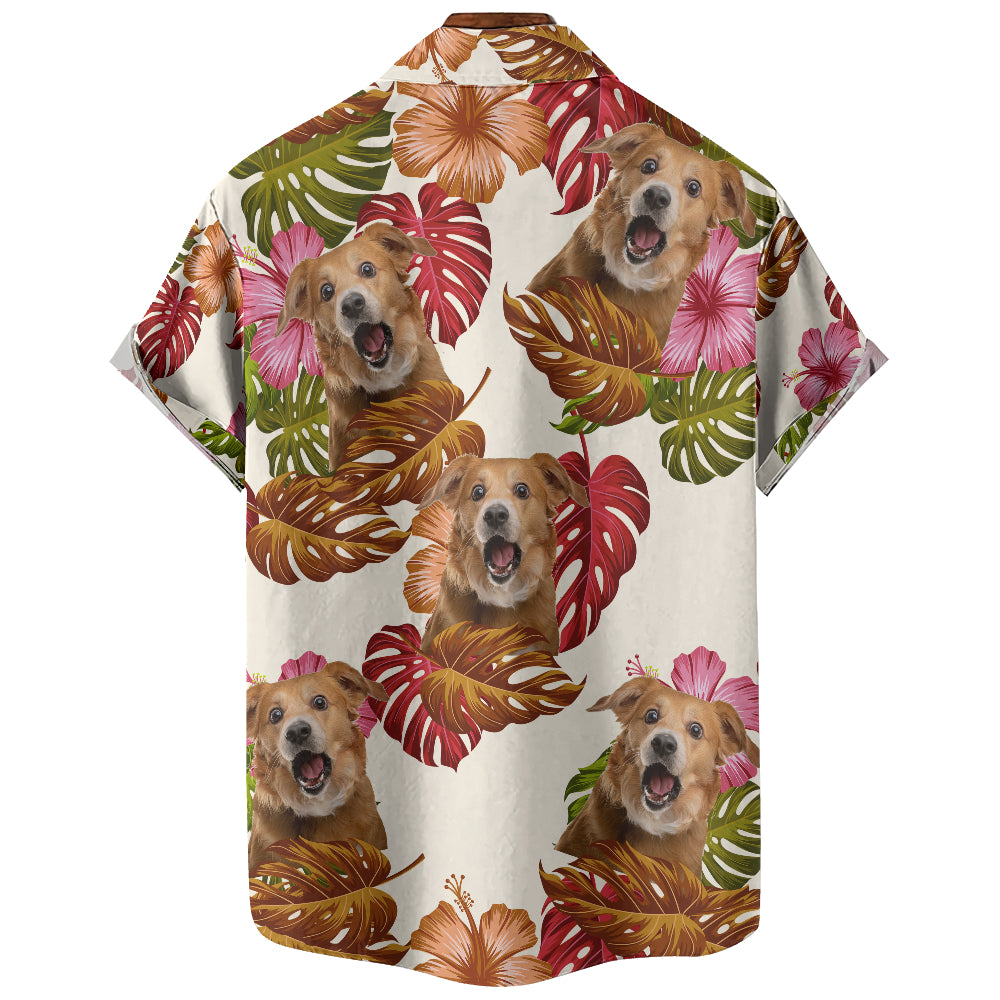 Personalized Hawaiian Shirt - Upload up to 6 Photos - HS25006