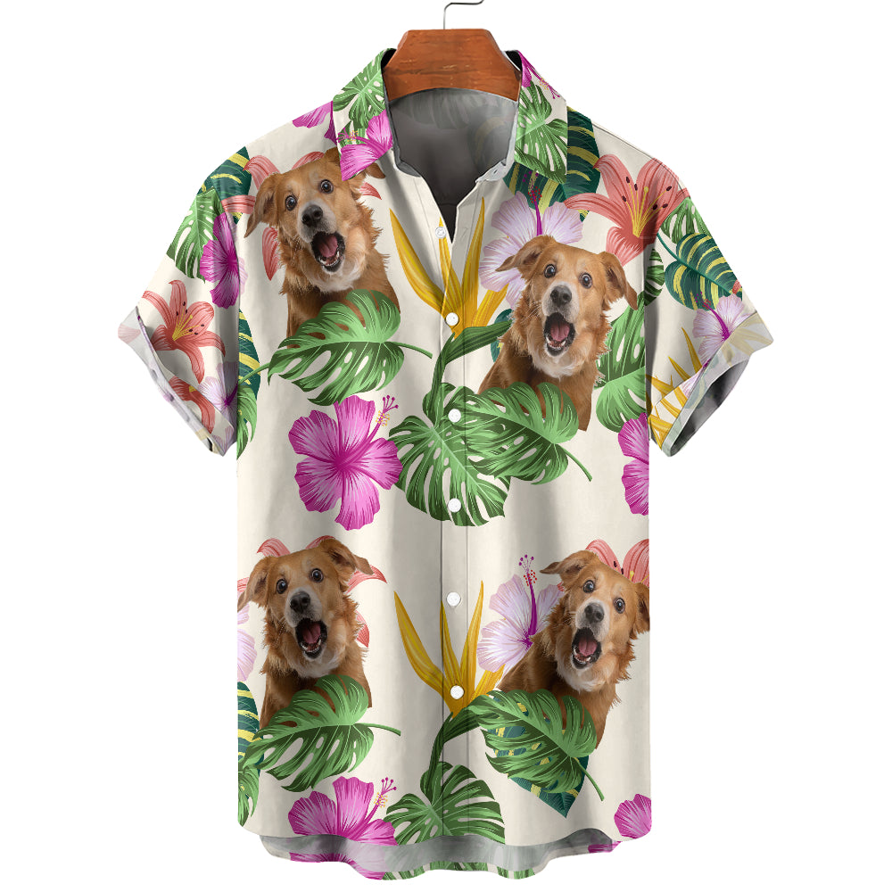 Personalized Hawaiian Shirt - Up to 6 Photos - Personalized Shirt - HS25015