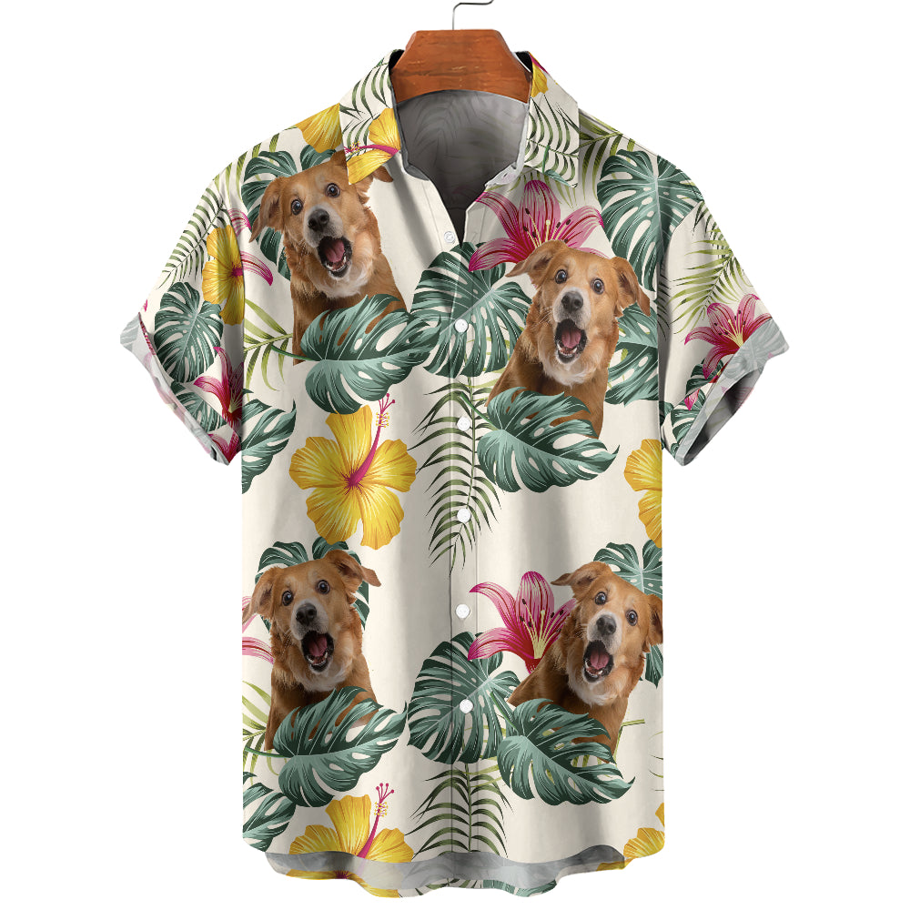 Personalized Hawaiian Shirt - Up to 6 Photos - Personalized Shirt - HS25056