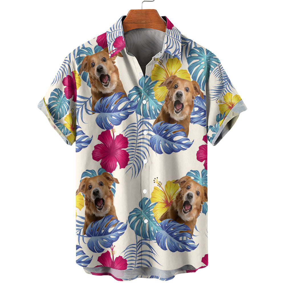 Personalized Hawaiian Shirt - Up to 6 Photos - Personalized Shirt - HS25064
