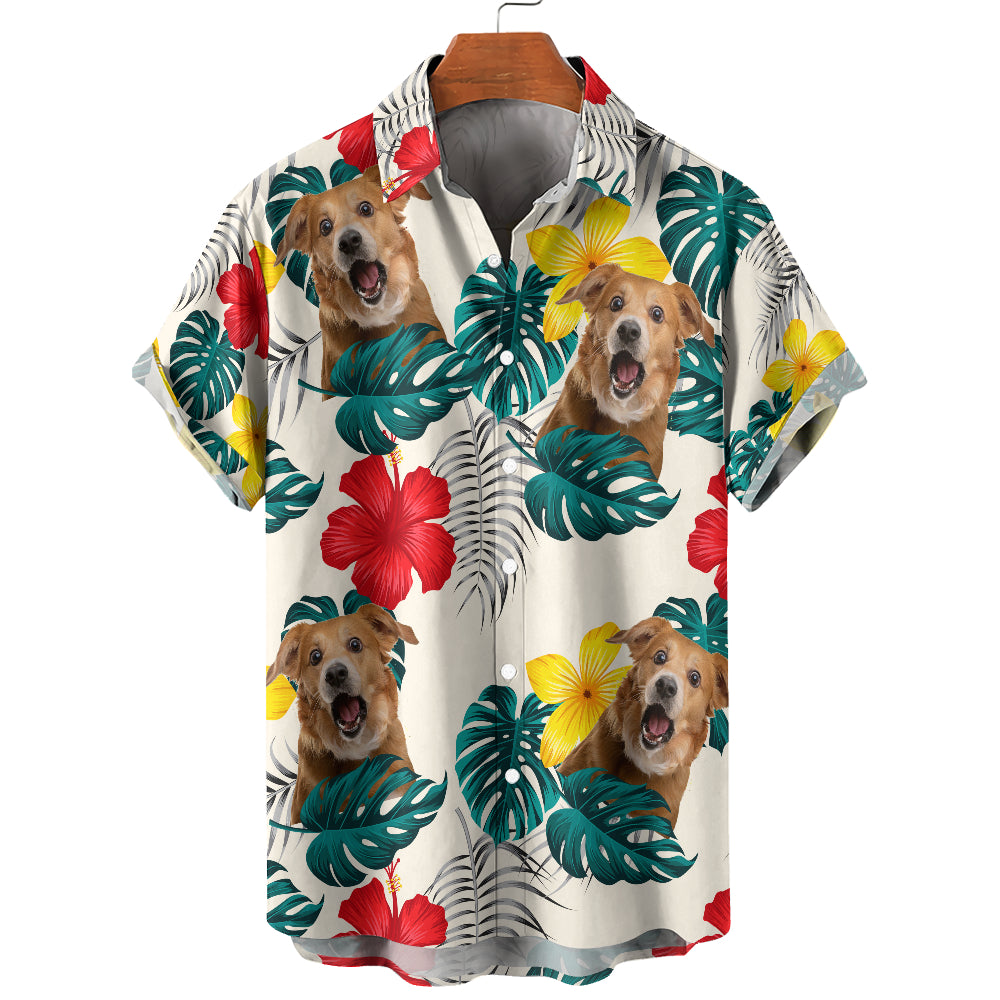 Personalized Hawaiian Shirt - Up to 6 Photos - Personalized Shirt - HS25034