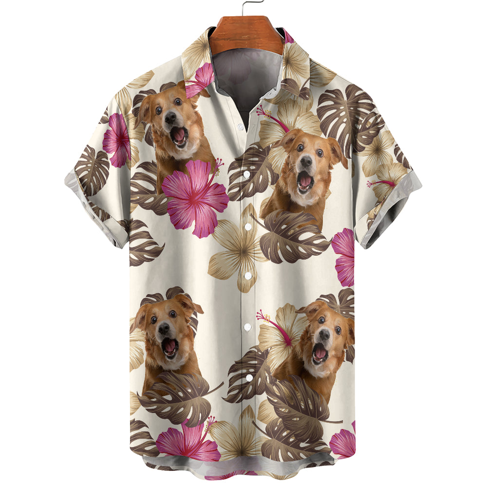 Personalized Hawaiian Shirt - Upload up to 6 Photos - HS25003