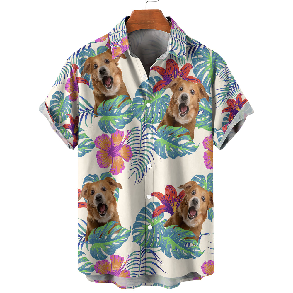 Personalized Hawaiian Shirt - Up to 6 Photos - Personalized Shirt - HS25080