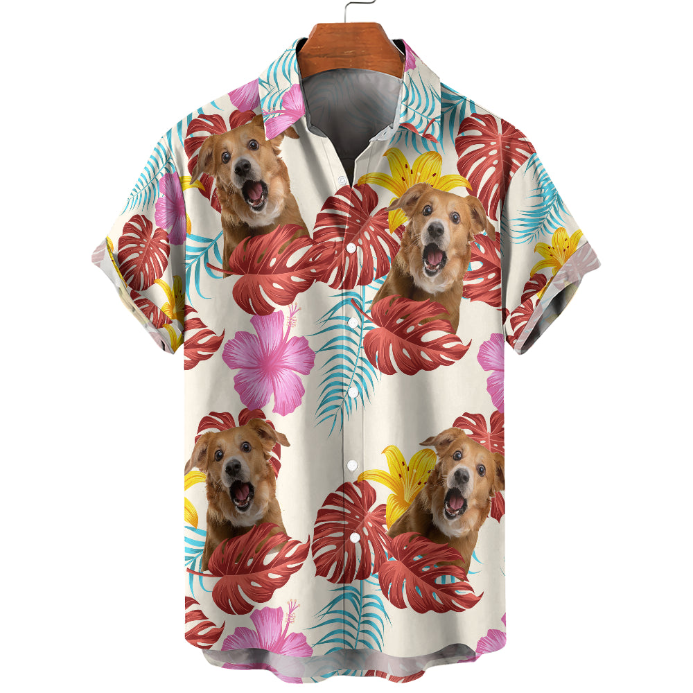 Personalized Hawaiian Shirt - Up to 6 Photos - Personalized Shirt - HS25042