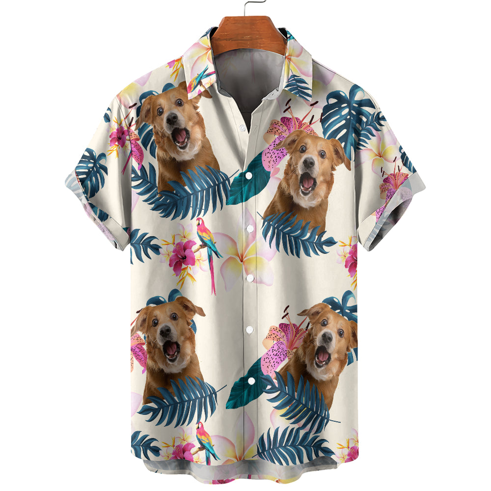 Personalized Hawaiian Shirt - Upload up to 6 Photos - HS25010