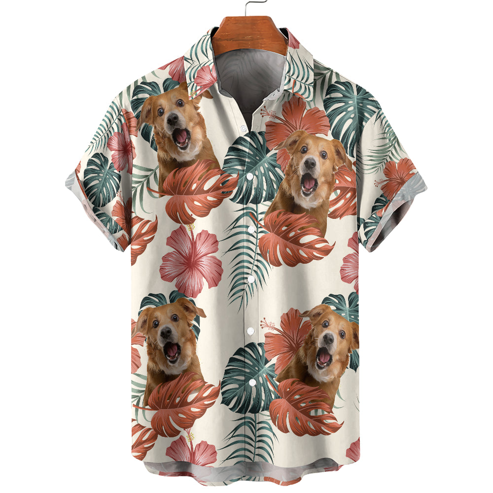 Personalized Hawaiian Shirt - Up to 6 Photos - Personalized Shirt - HS25058