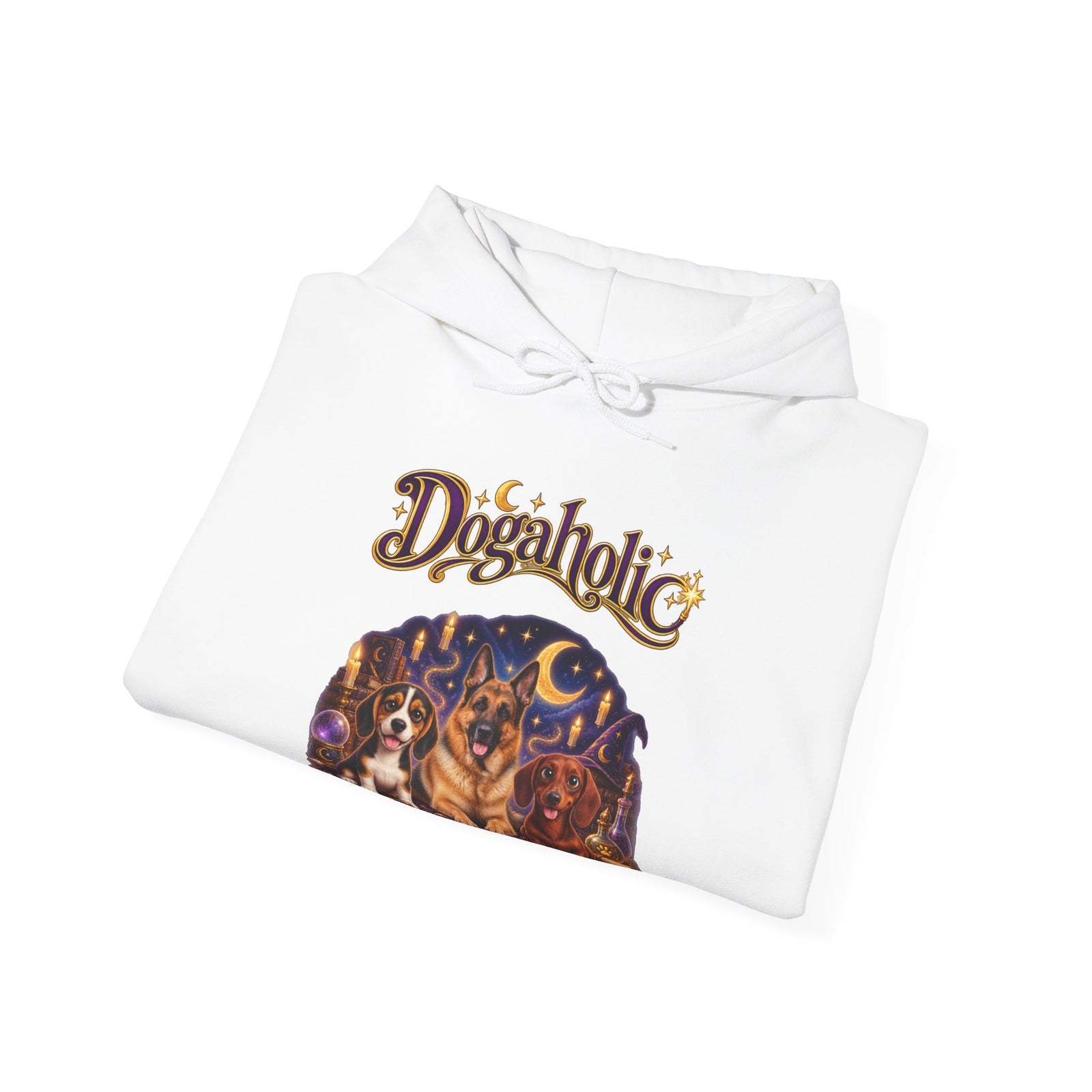 Personalized Dog Hoodie – Dogaholic Wizard Pups – Foto 9