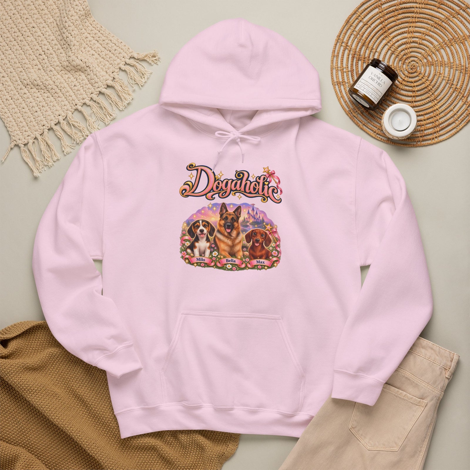 Personalized Dog Hoodie – Dogaholic Fairy Tale – photo 17