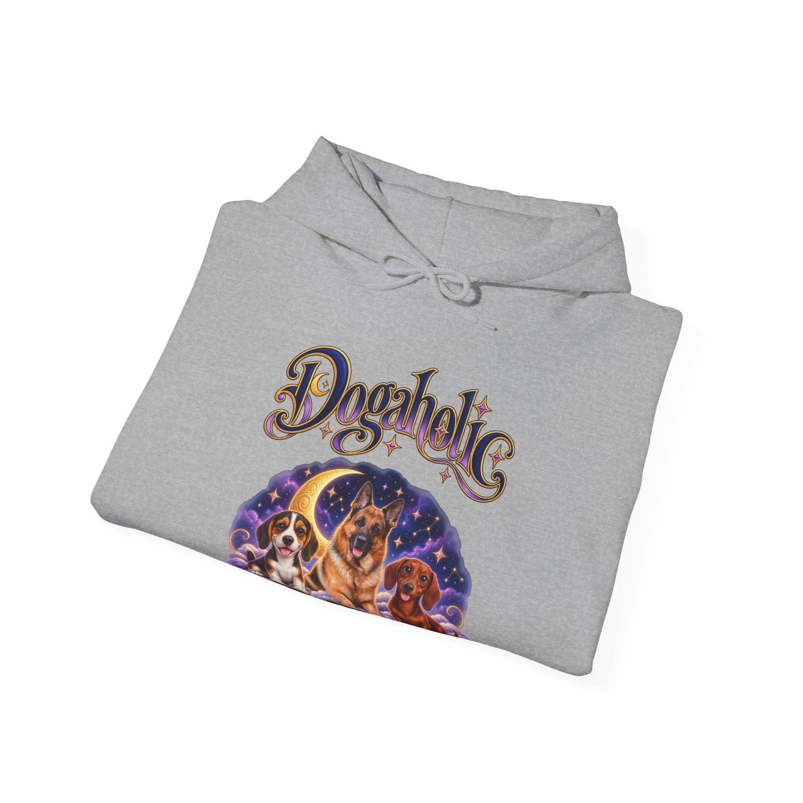 Personalized Dog Hoodie – Dogaholic Celestial Moon – Foto 6