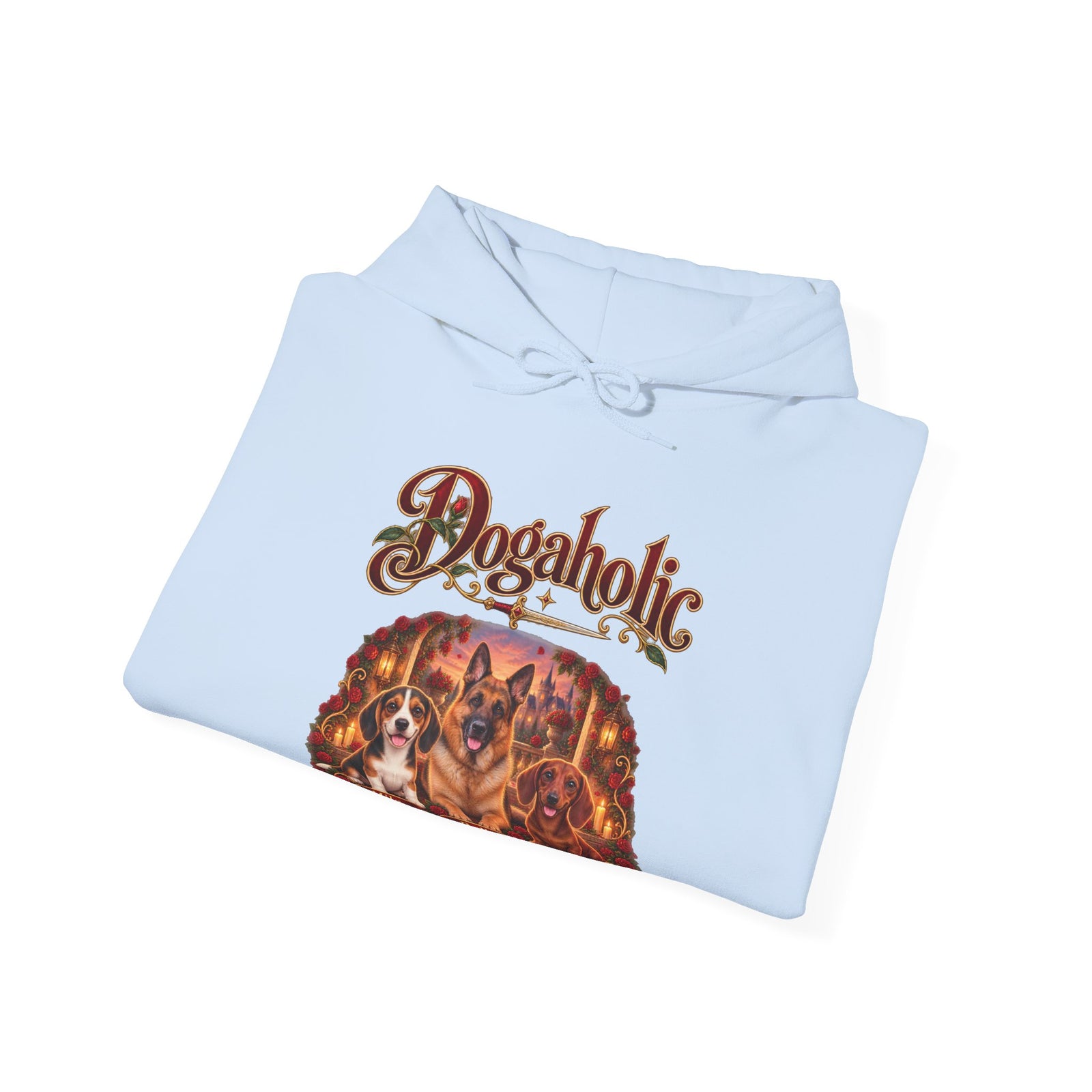 Personalized Dog Hoodie – Dogaholic Rose Fantasy – photo 21