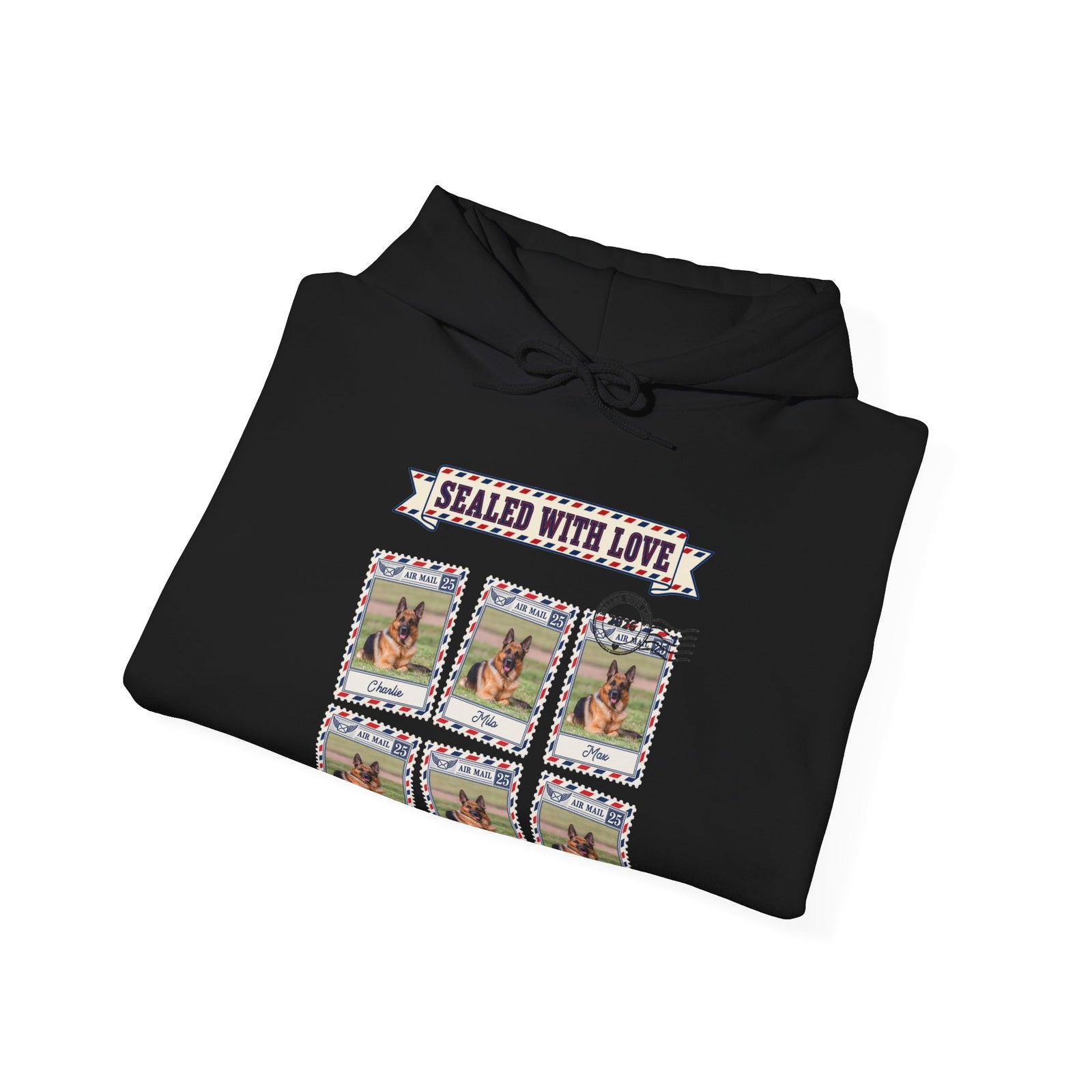 Personalized Dog Hoodie – Sealed With Love Air Mail – photo 12
