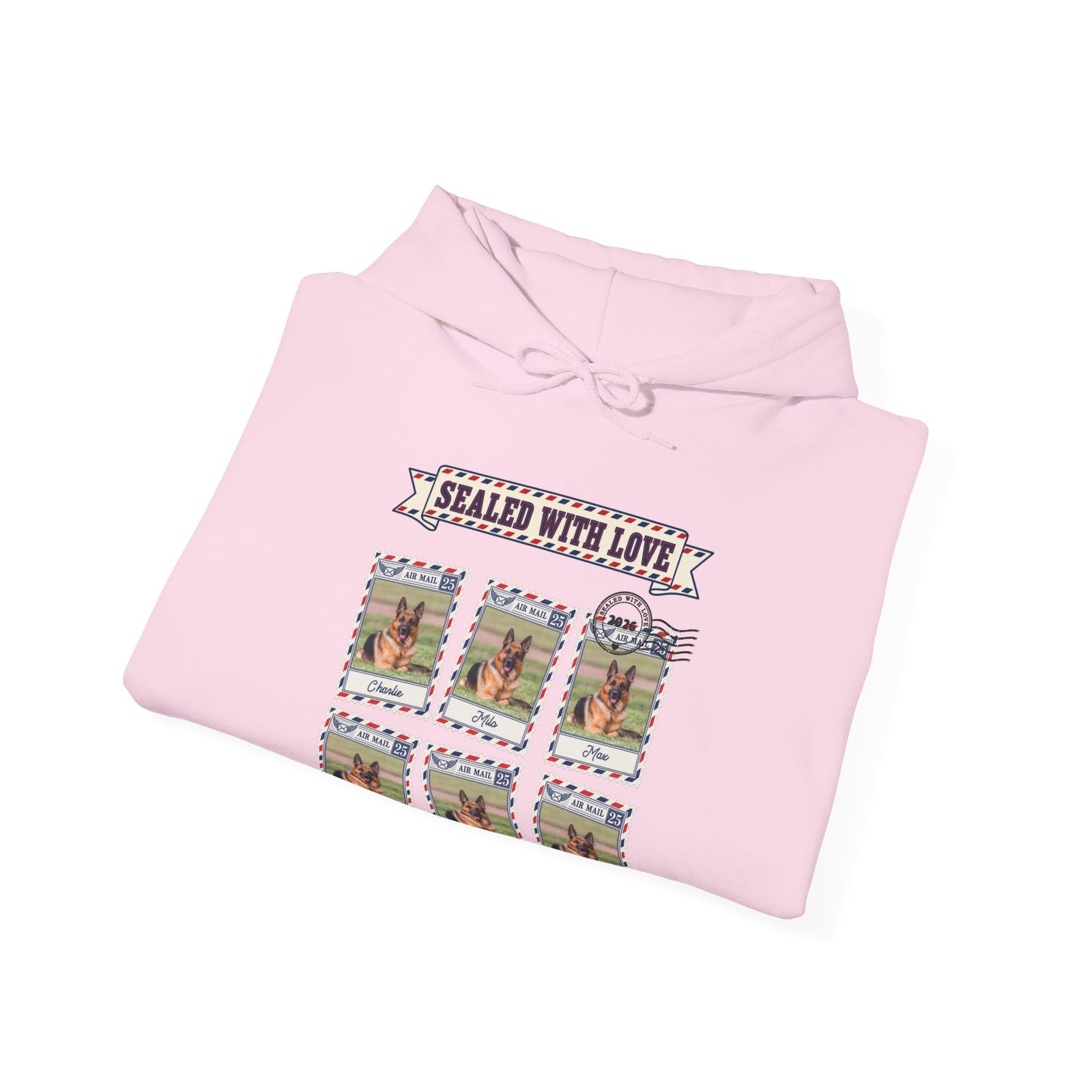 Personalized Dog Hoodie – Sealed With Love Air Mail – photo 18