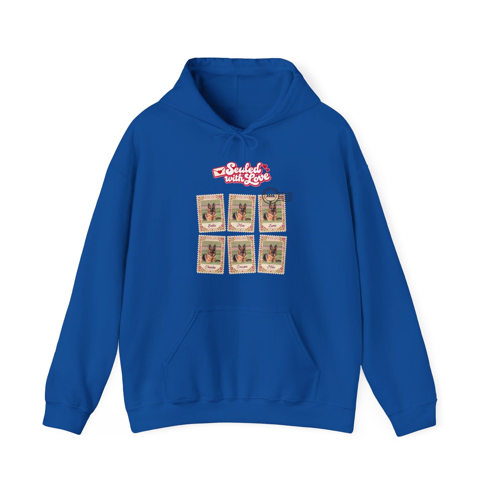 Personalized Dog Hoodie – Sealed with Love Stamps – photo 13