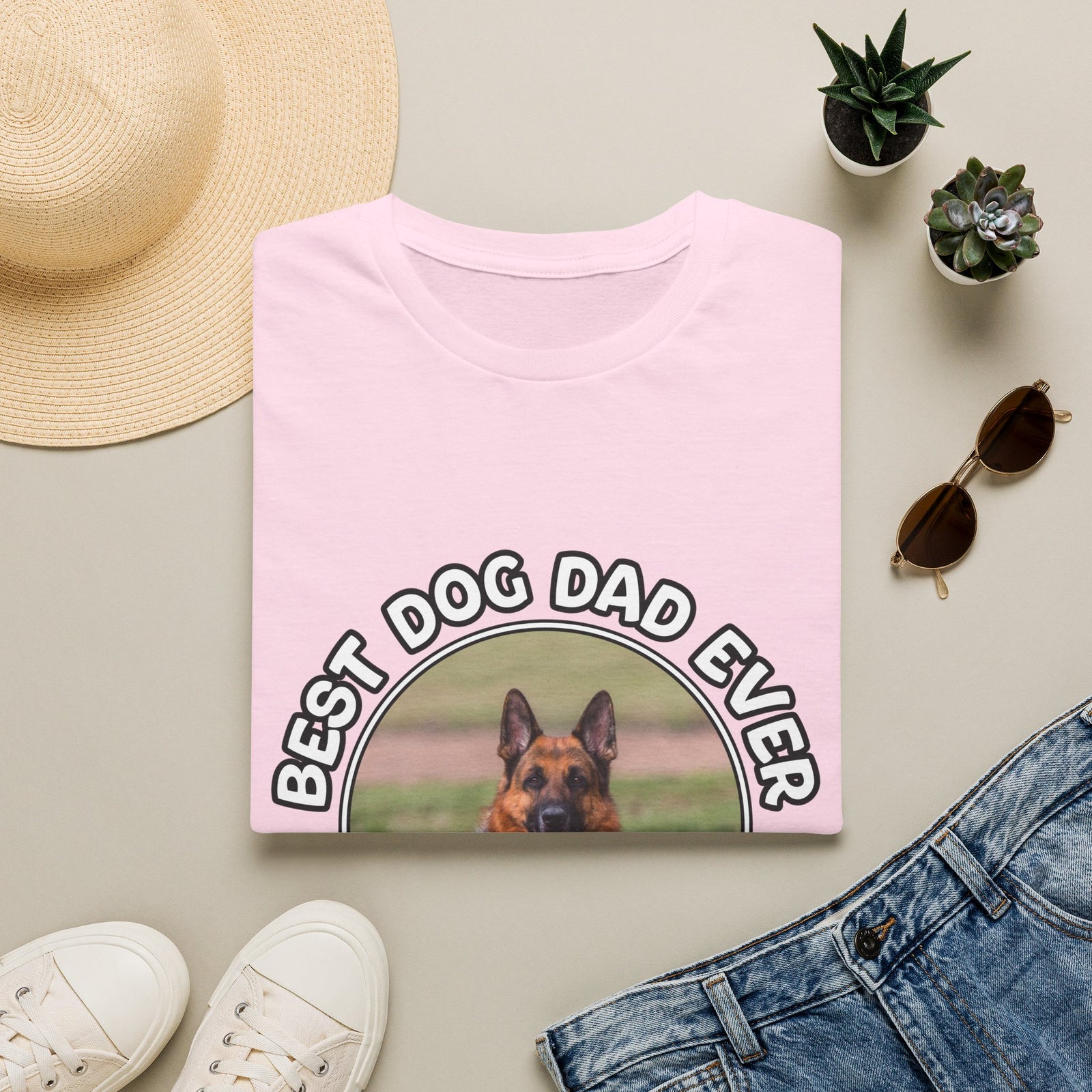 Personalized Graphic Tee – Best Dog Dad Ever – Foto 20