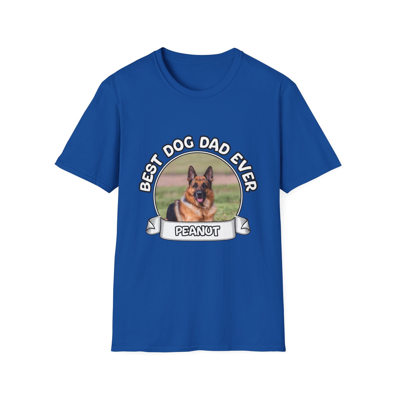 Personalized Graphic Tee – Best Dog Dad Ever – Foto 7
