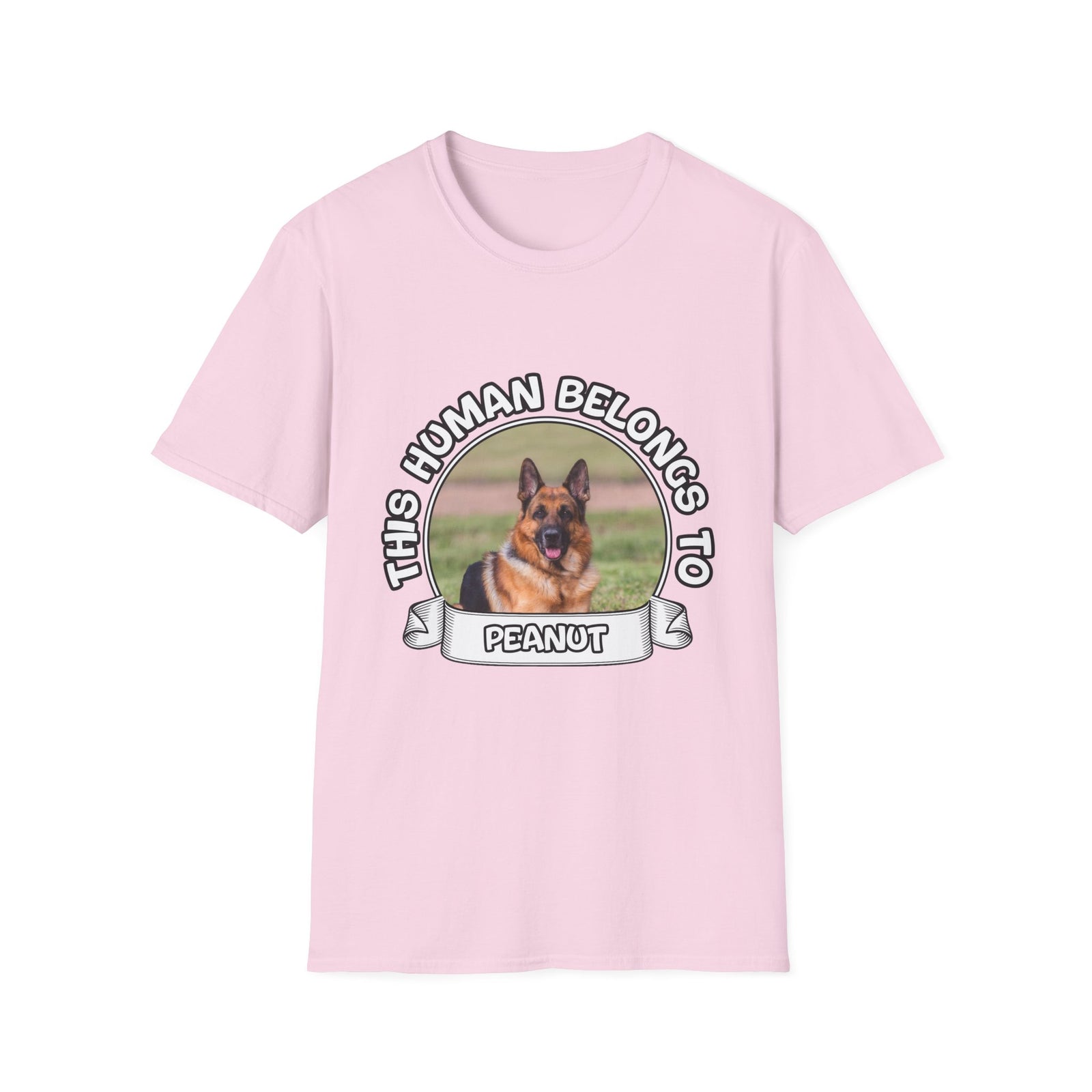 Personalized Graphic Tee – This Human Belongs To – Foto 19