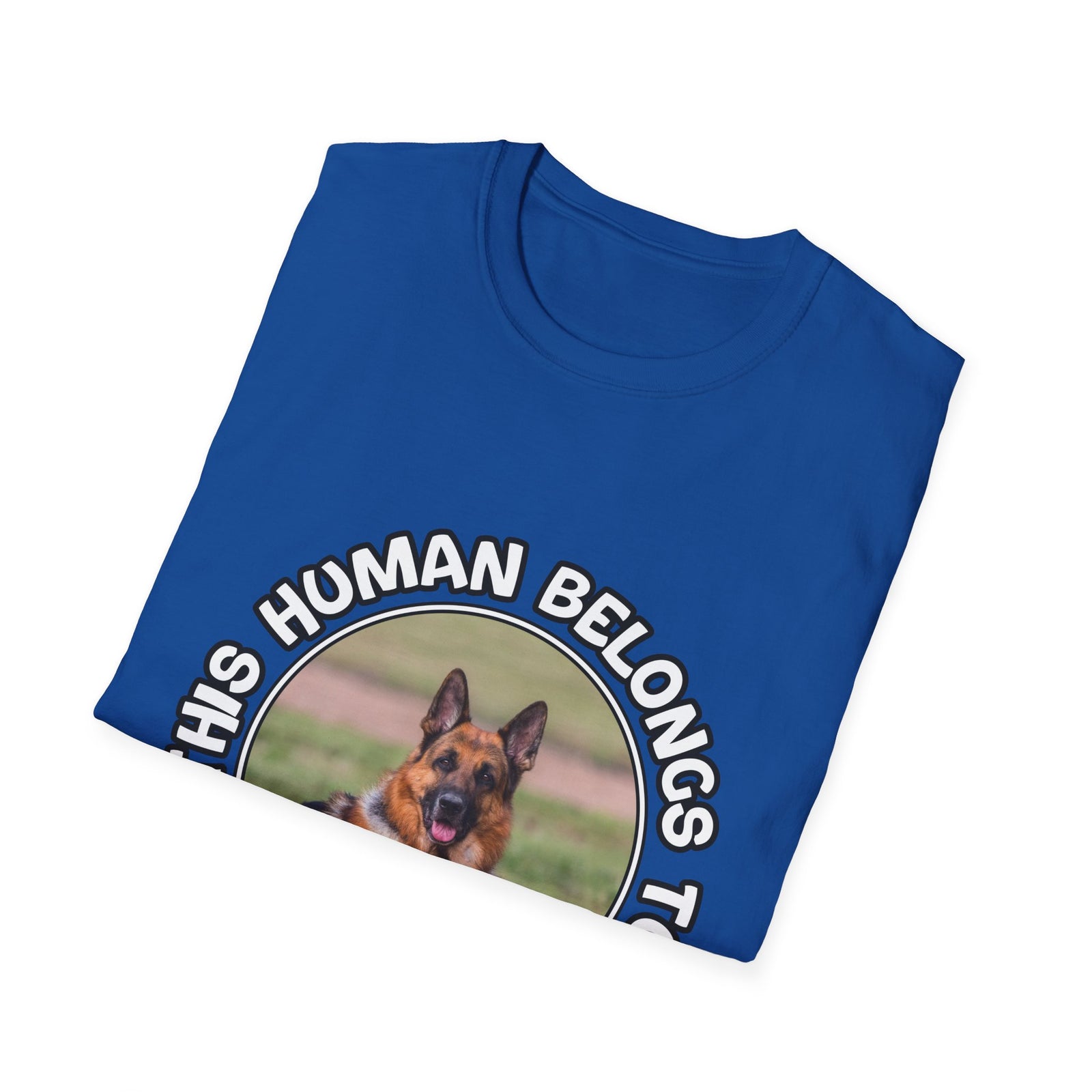 Personalized Graphic Tee – This Human Belongs To – Foto 9