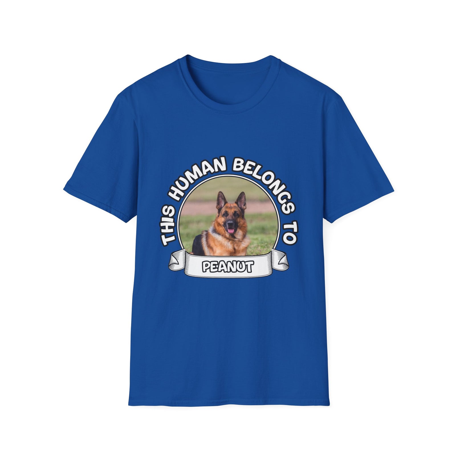 Personalized Graphic Tee – This Human Belongs To – Foto 7