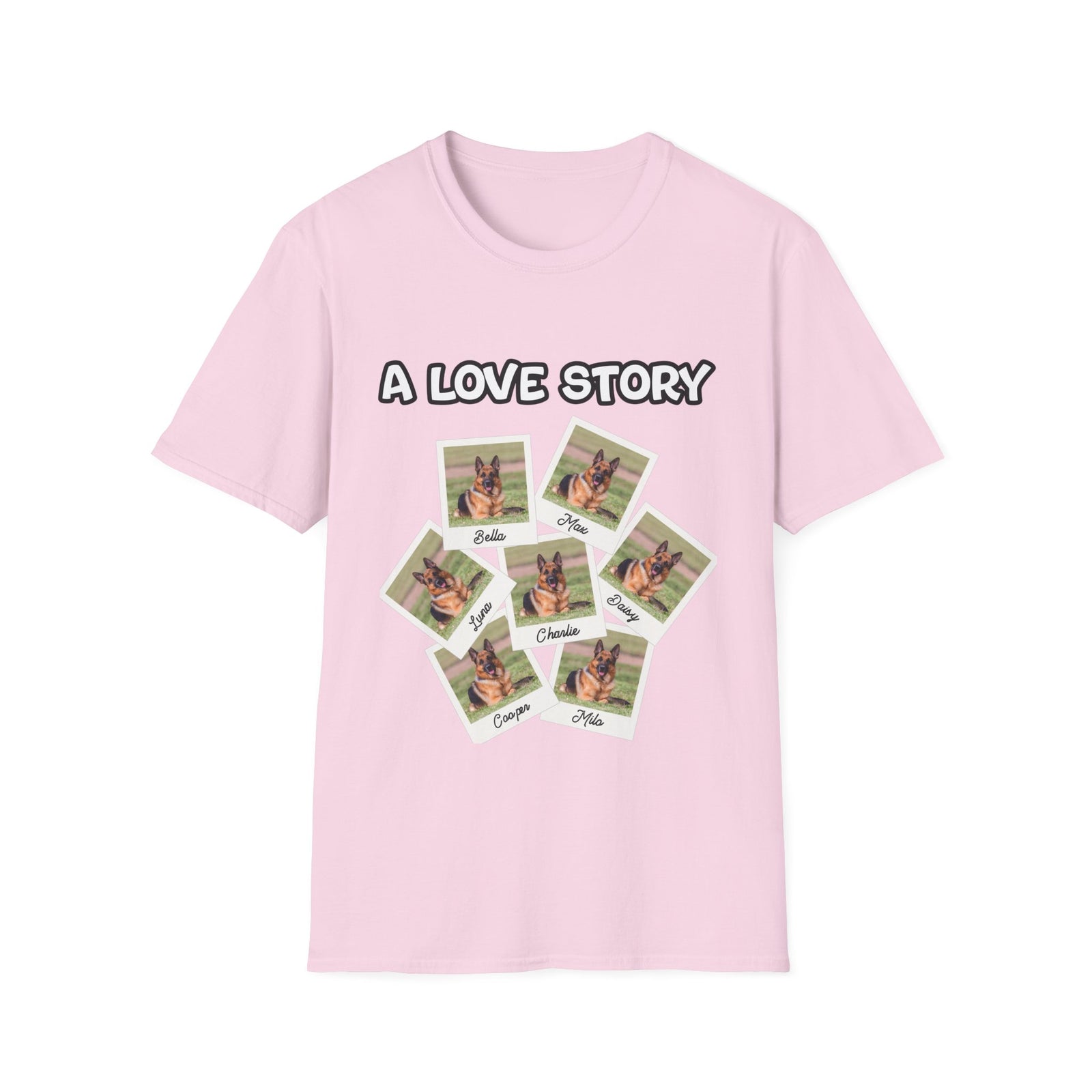 Personalized T Shirt – A Love Story Polaroids – photo 19