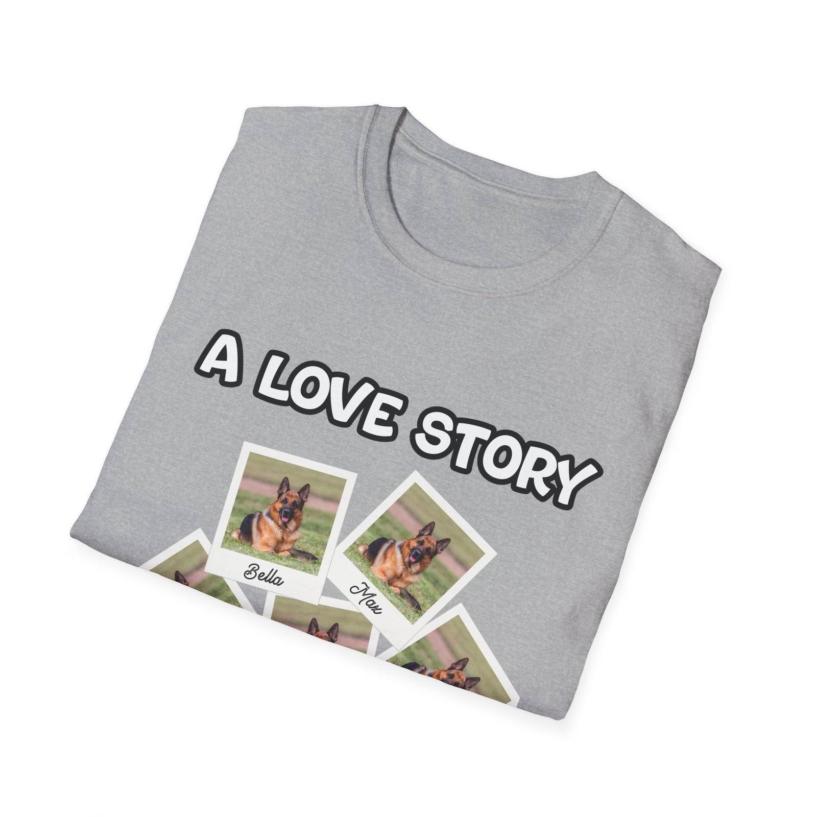 Personalized T Shirt – A Love Story Polaroids – photo 12
