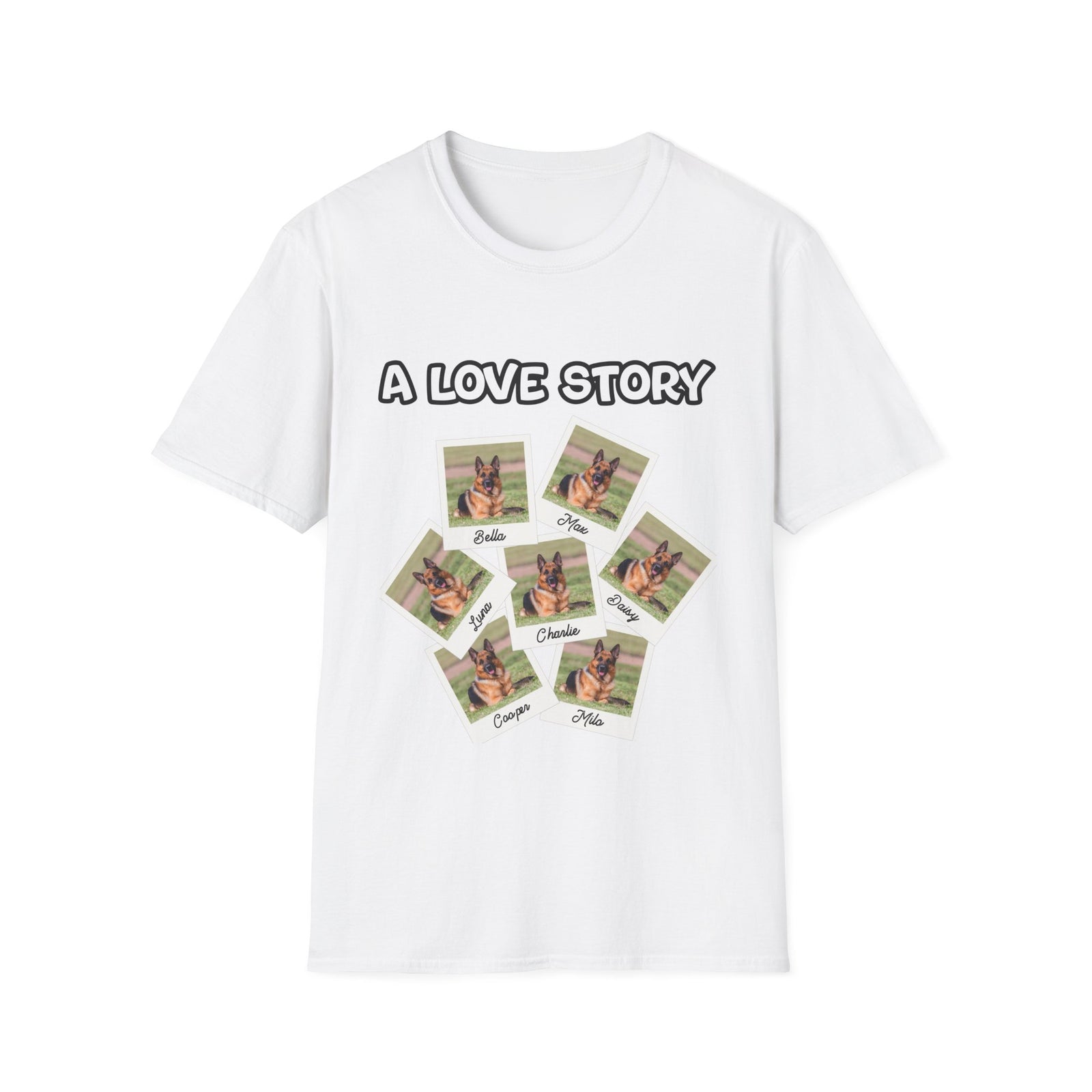 Personalized T Shirt – A Love Story Polaroids – photo 13