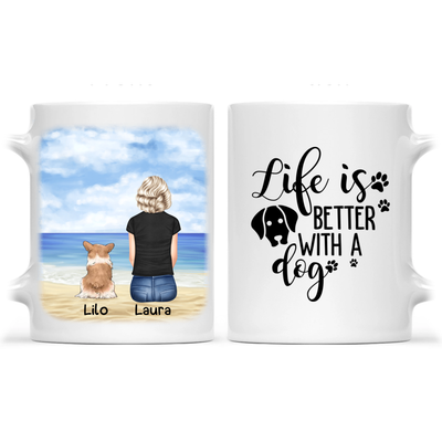 Dog Mom Mug - Personalized Dog Mom Mug