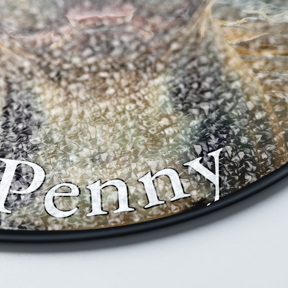 Personalized French Bulldog Portrait Stained Glass Ornament
