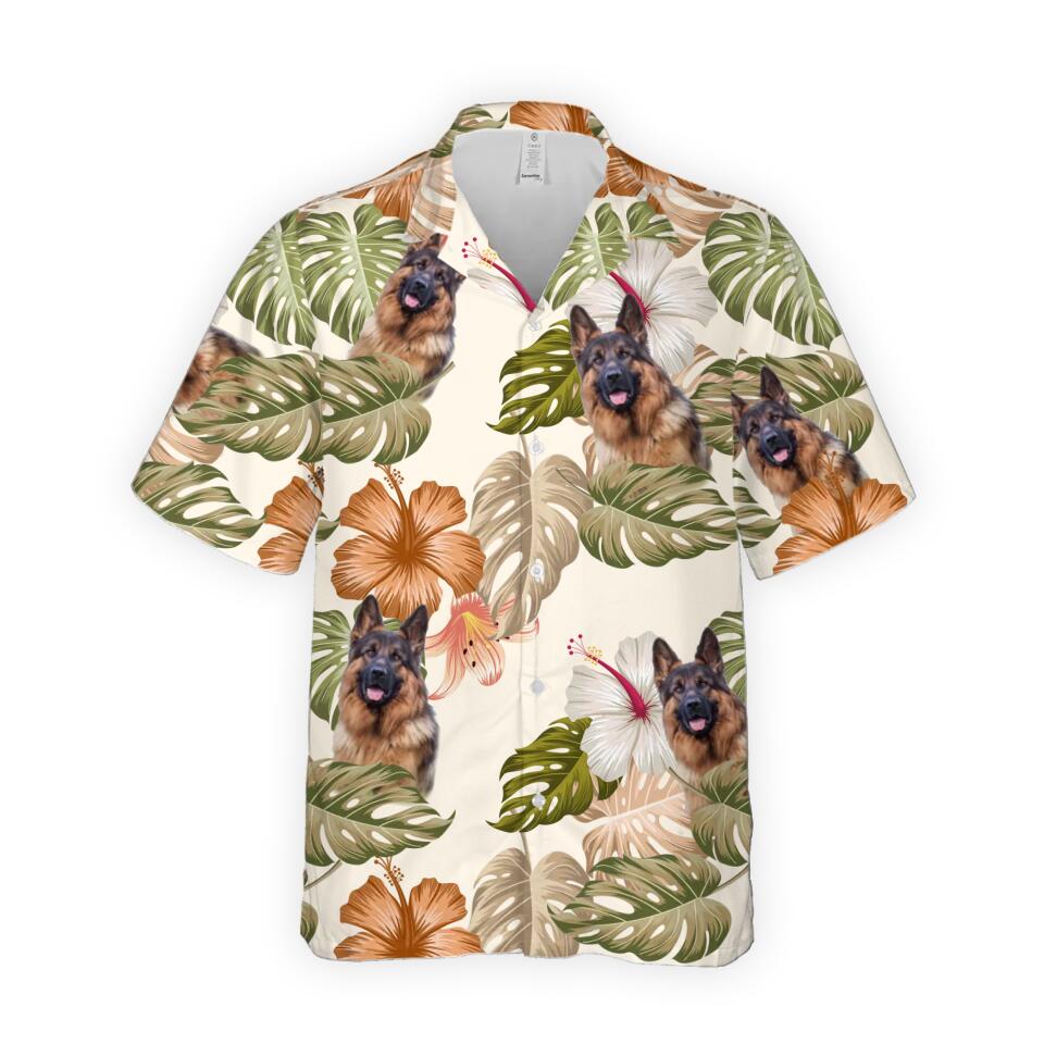 Personalized Hawaiian Shirt - Upload up to 6 Photos