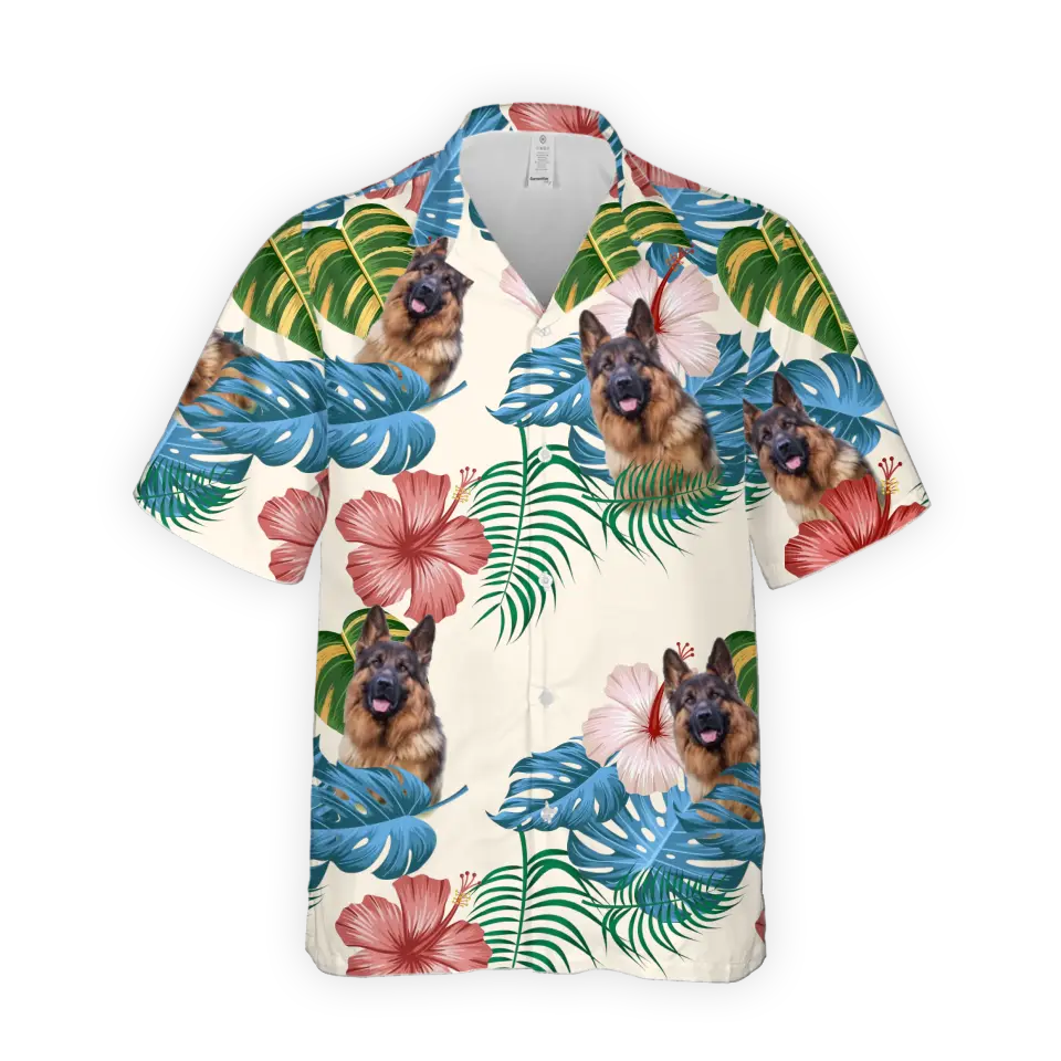 Personalized Hawaiian Shirt - Upload up to 6 Photos