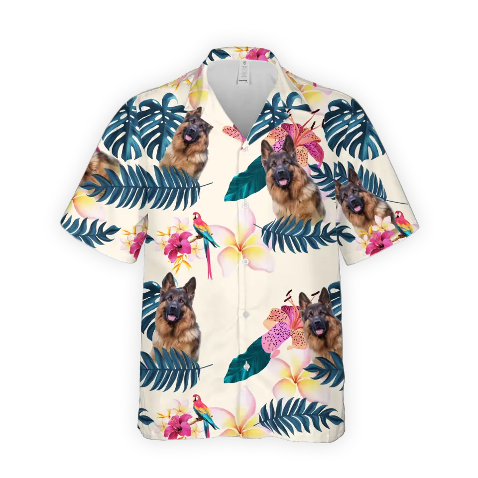 Personalized Hawaiian Shirt - Upload up to 6 Photos