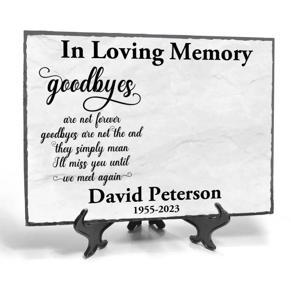 Memorial Stone - Upload Photo Memorial Stone - Personalized Memorial Gift