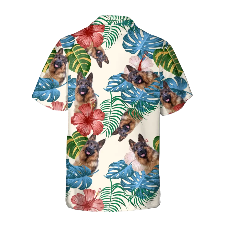 Personalized Hawaiian Shirt - Upload up to 6 Photos