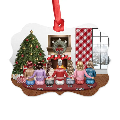 Family Christmas Ornament - Siblings Family Ornament - Males and Females