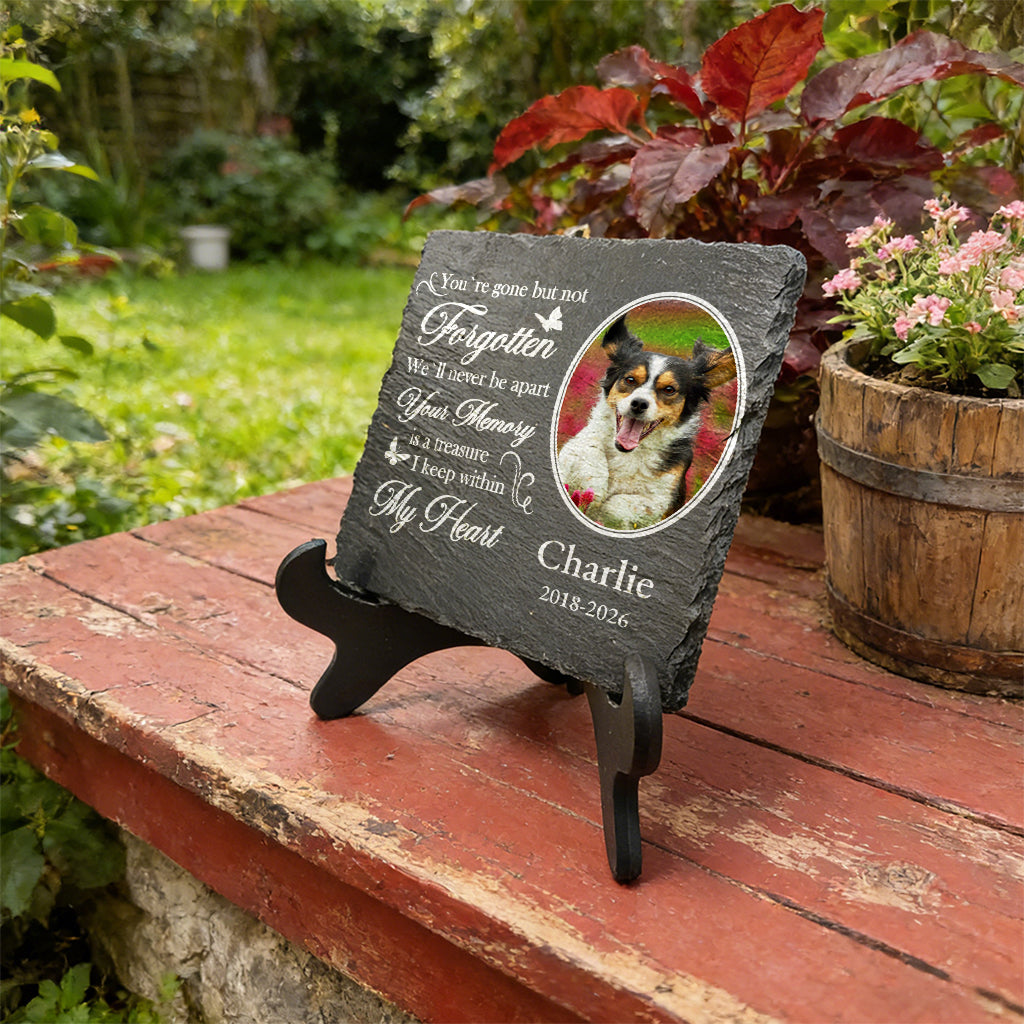 Personalized Dog Memorial Garden Stone