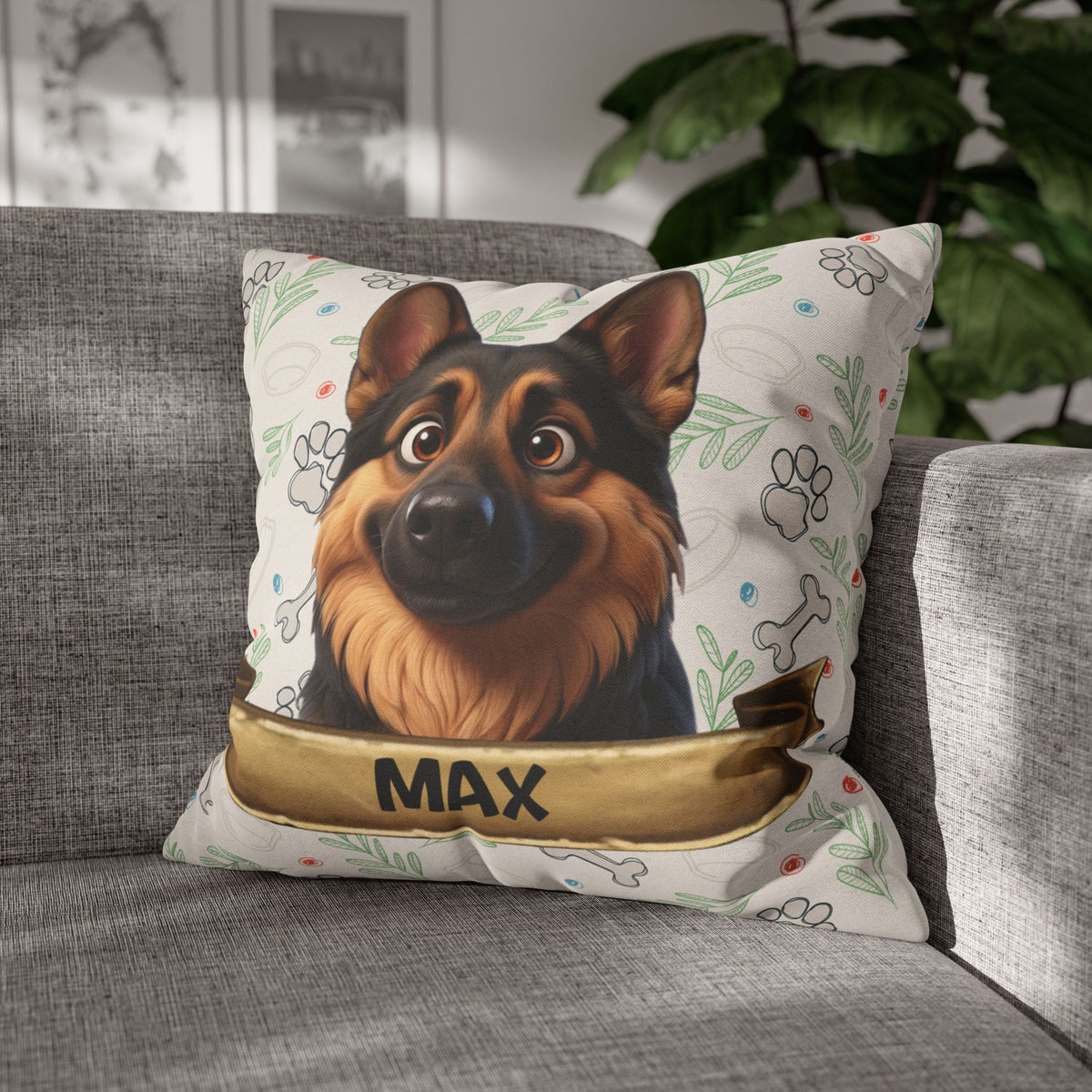 Personalized Pet Pillow Case - Cat/Dog Pet Pillow Case - Pet Owner Gift