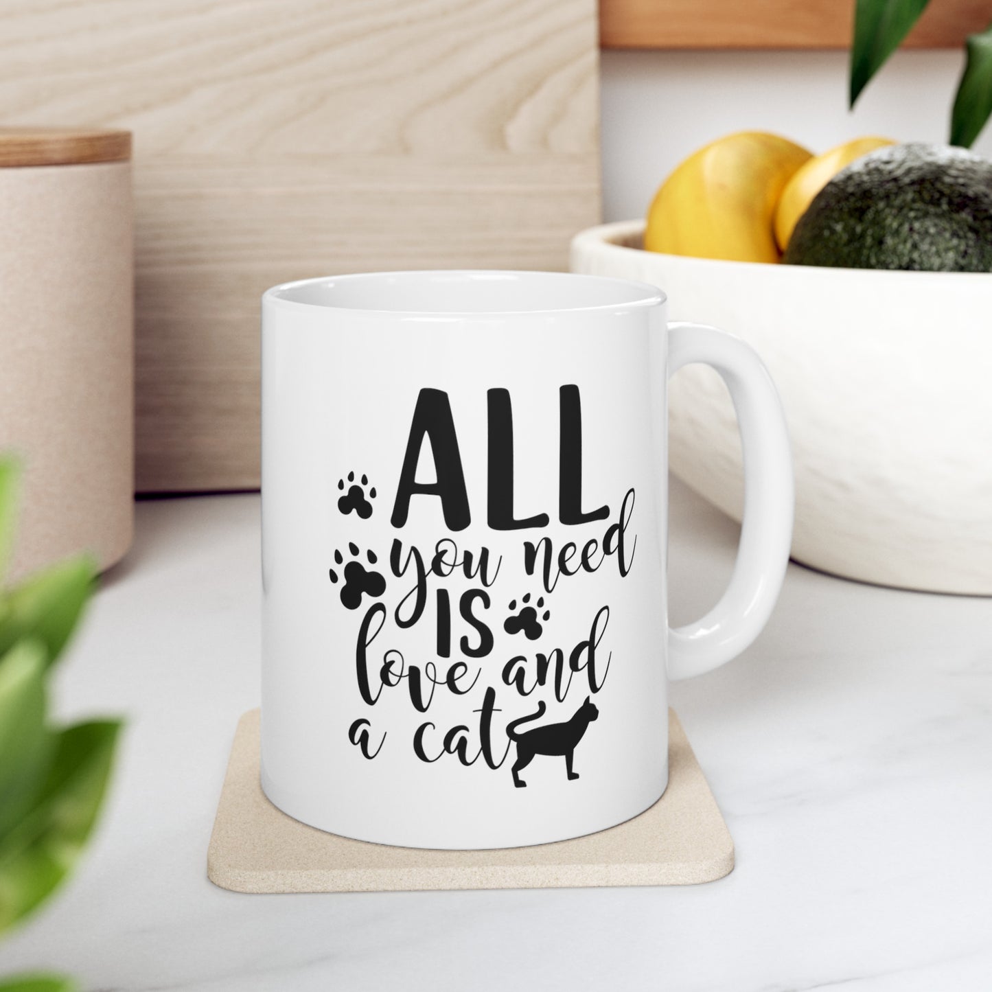 Cat Mom Mug - Personalized Cat Mom Mug - Up to 6 Cats