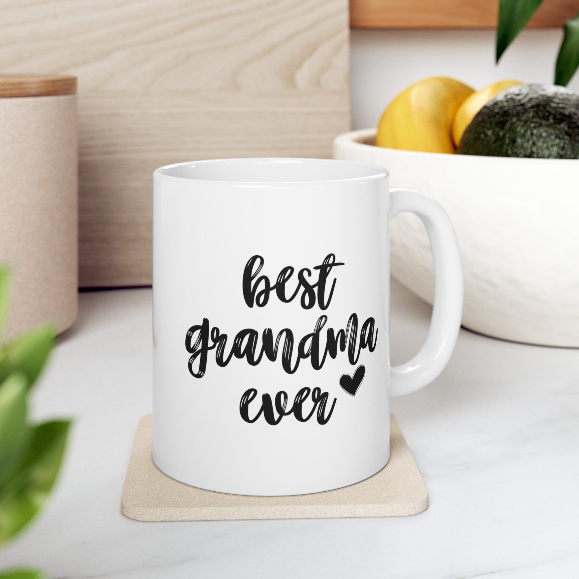 Grandma With Children Mug - Personalized Mug Up to 6 Children - Grandchildren Mug - Personalized Grandchildren Mug