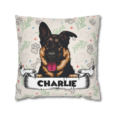 Personalized Pet Pillow Case - Cat/Dog Pet Pillow Case - Pet Owner Gift