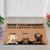 Personalized Dogs Doormat - Up to 6 Pets - Decorative Mat - Custom Doormat