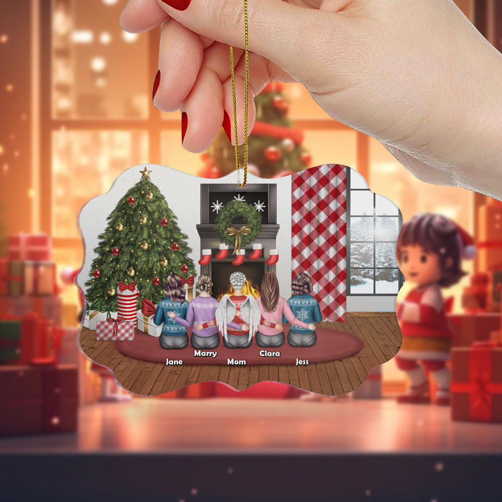 Christmas Ornament - Up to 7 Females - Family Ornament