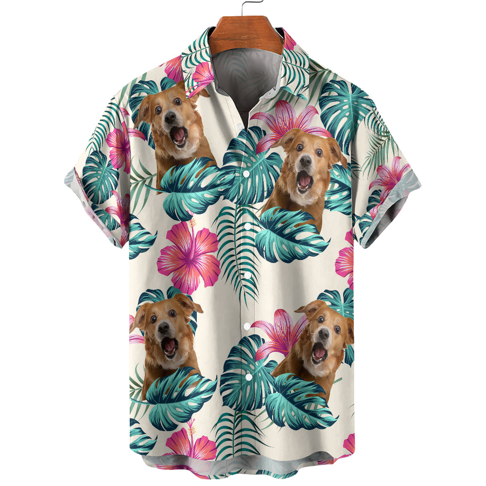 Personalized Hawaiian Shirt - Up to 6 Photos - Personalized Shirt - HS25049