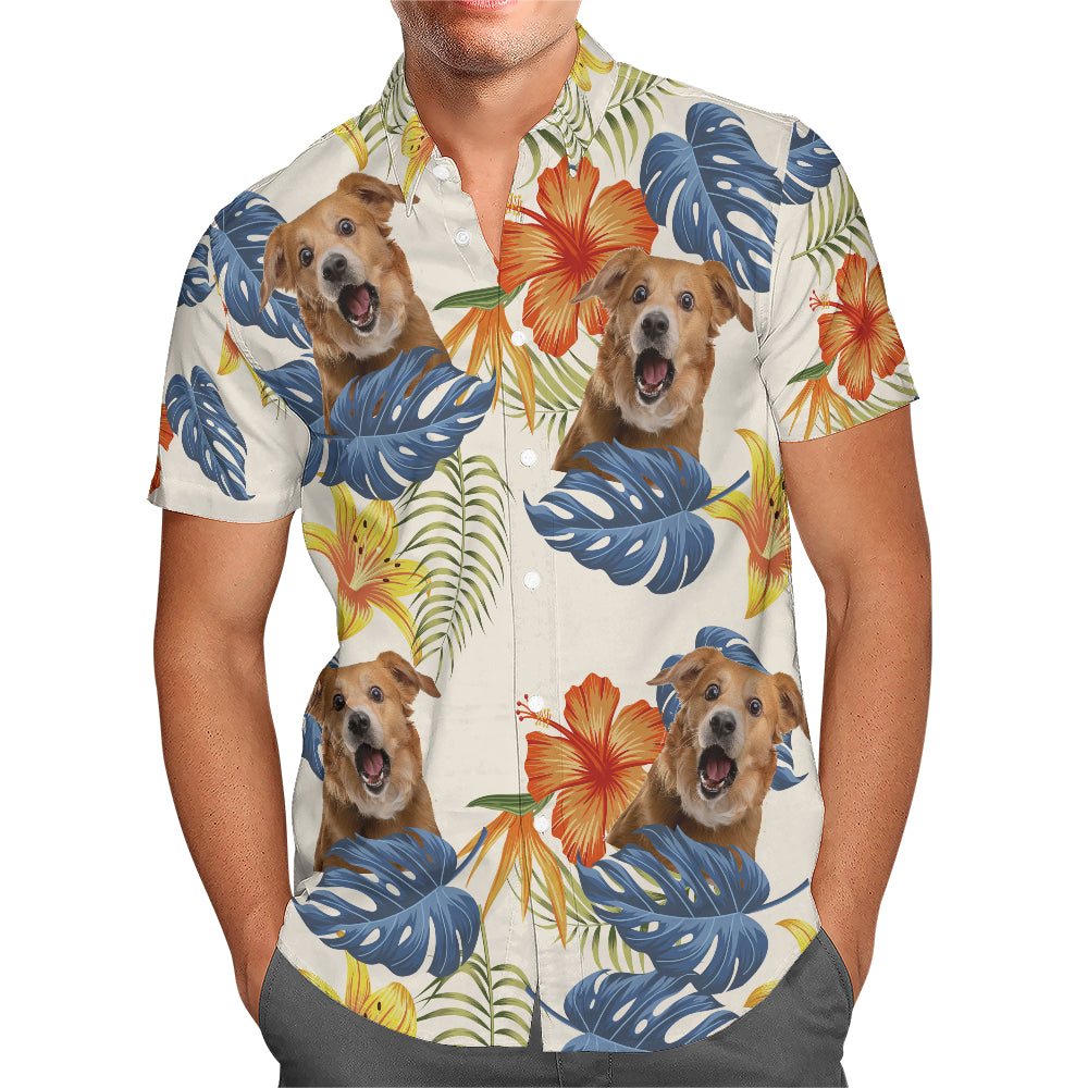Personalized Hawaiian Shirt - Upload up to 6 Photos - HS25333