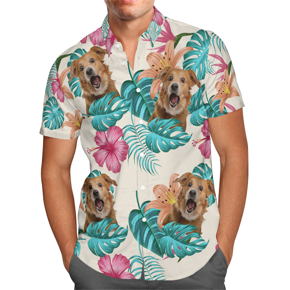 Personalized Hawaiian Shirt - Up to 6 Photos - Personalized Shirt - HS25017